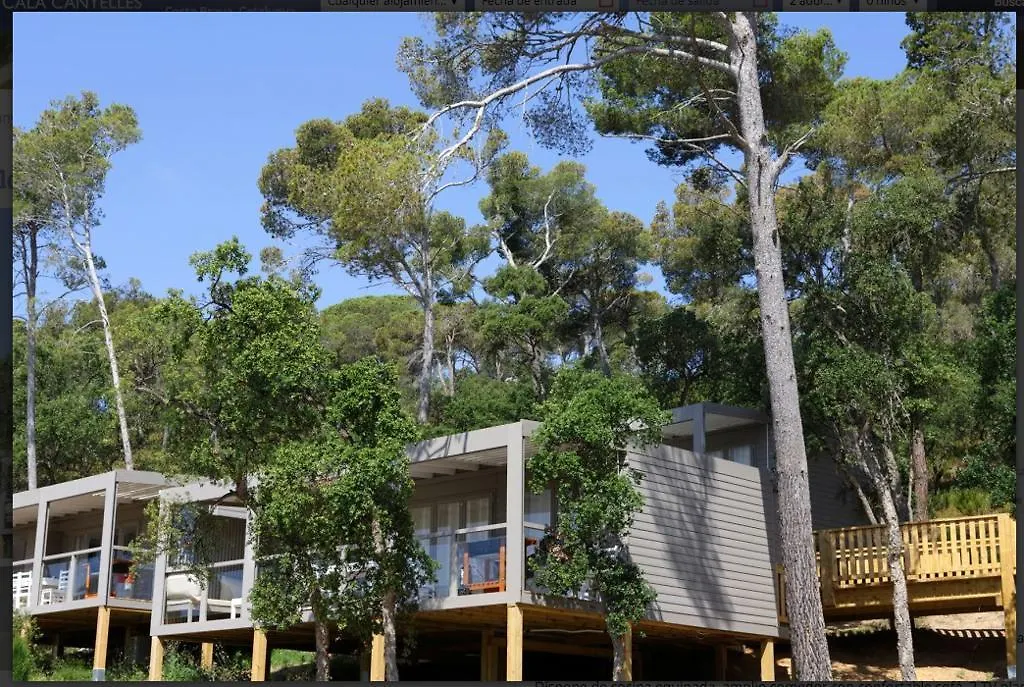 Hotel Camping Sènia Cala Canyelles Lloret de Mar Campeggio